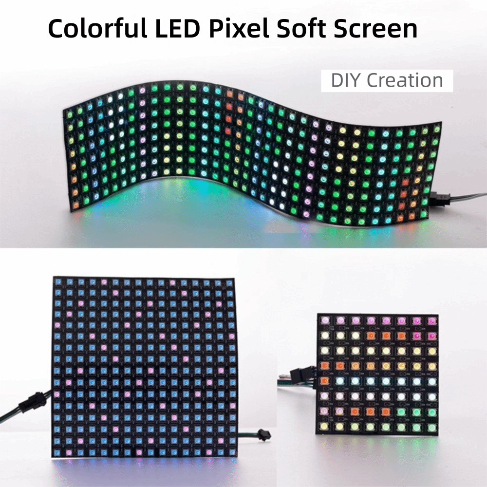 RGB Full Color WS2812B LED Pan - Rgb Led Matrix 8X8 recension och pris