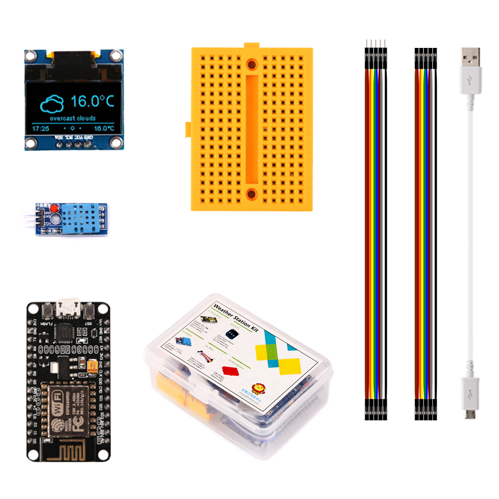 ESP8266 Weather Station  DIY K - Esp8266 Nodemcu Board recension och pris
