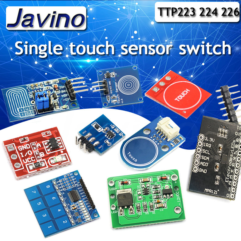 1/4/8/16 Channel TTP223 TTP224 - Home Automation Arduino recension och pris