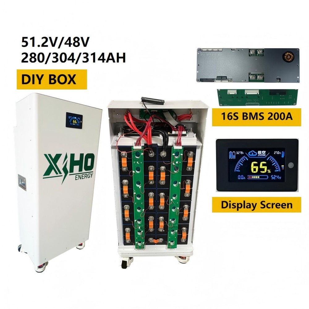 Xiho 51.2V 280Ah Lifepo4 Batte - Diy Home Automation System recension och pris